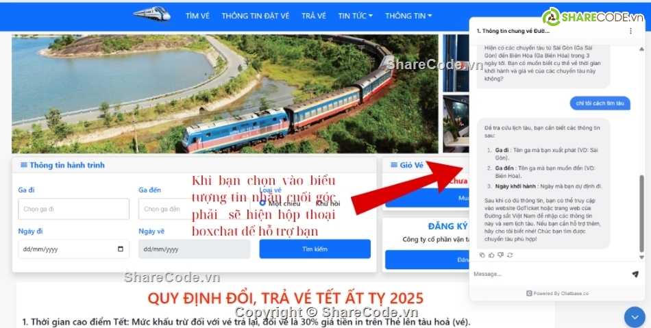 Website bán vé,source code website,Source code web,đồ án tốt nghiệp,vé tàu,bán vé tàu